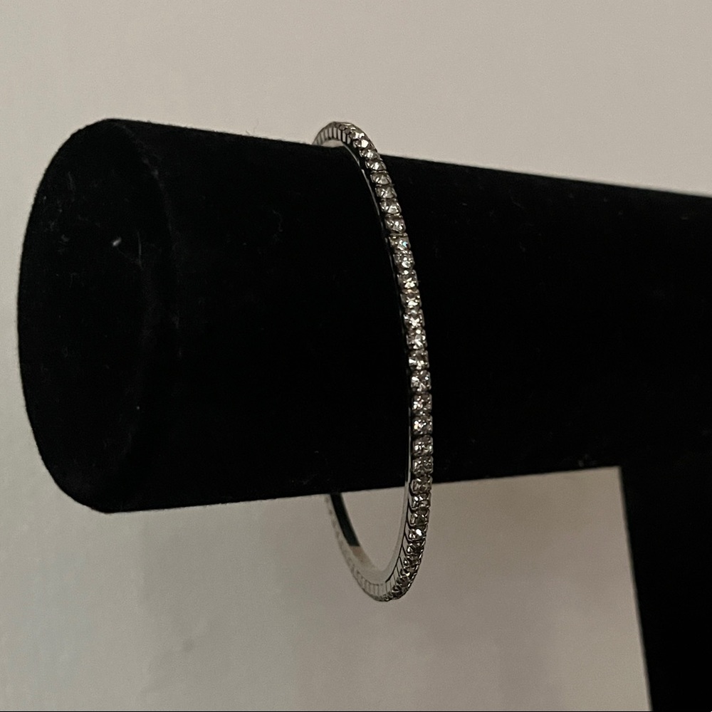 Vintage Rhinestone Bangle - Picture 6 of 12